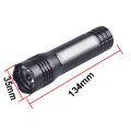 Rechargeable Magnet LED Flashlight With Side Light